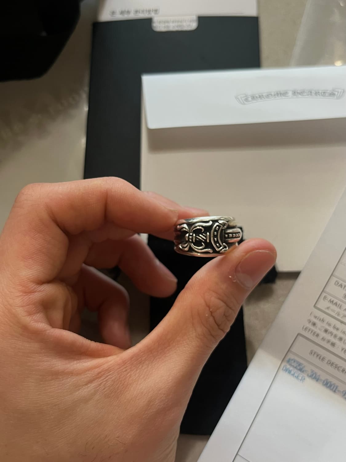 크롬하츠 대거링 18호 (us8.5~us9) 상품이미지3