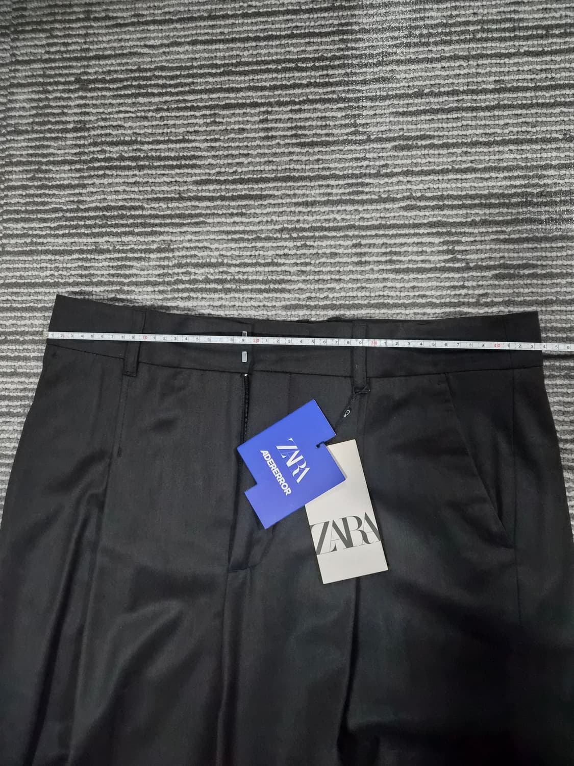 (L size)자라 x 아더에러 오버사이즈 블레이저 블랙 셋업  상품이미지8