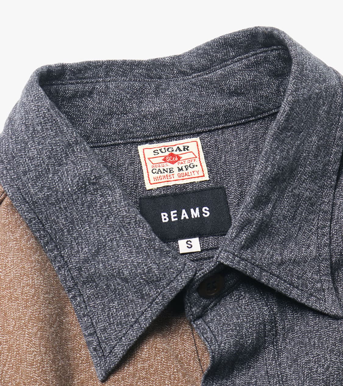 BEAMS X SUGAR CANE - 25SS CHAMBRAY SHIRT 상품이미지6