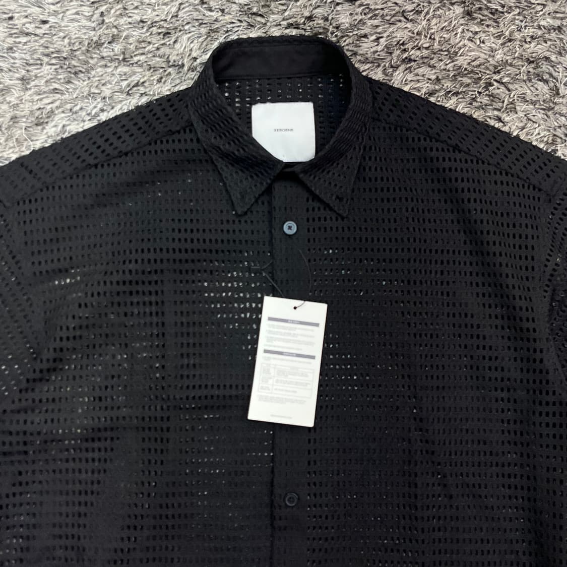 (새)xerobnr 크로셰 셔츠 (L) 상품이미지2