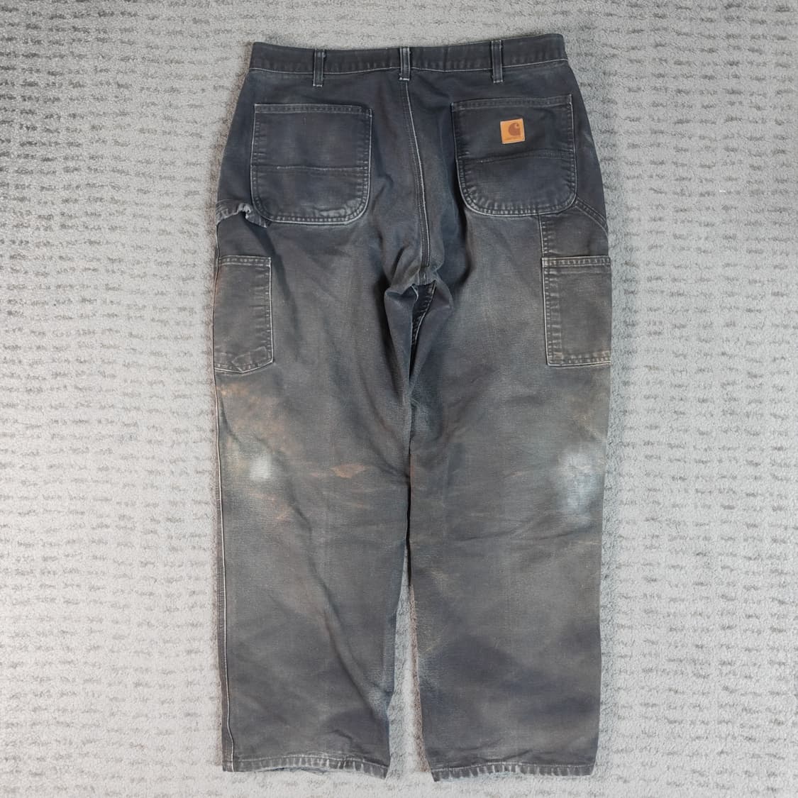 빈티지 칼하트 b11 싱글니 블랙페이딩 팬츠 36x30 상품이미지2
