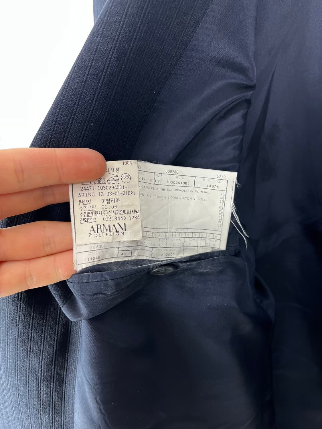 00s Armani Collezioni 블레이저 상품이미지8