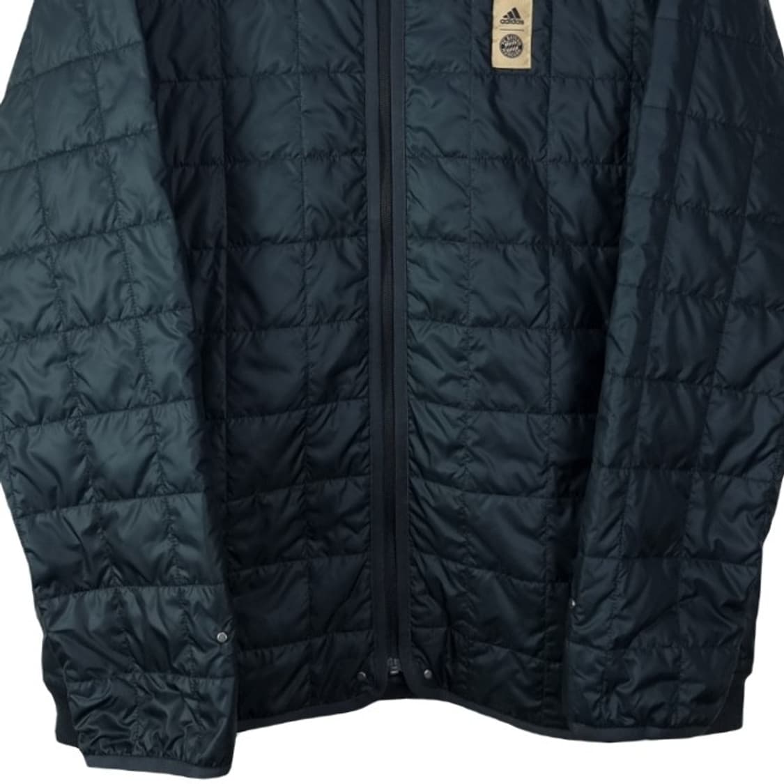[아디다스] 로고 패치논카라 퀼팅 퀄팅 자켓 M19161 상품이미지5