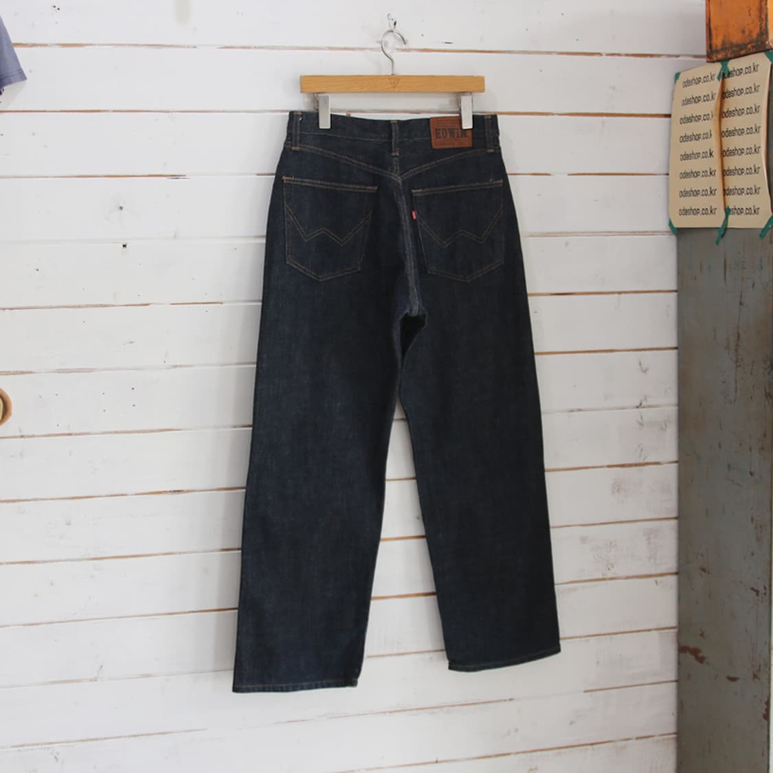 (착용컷) EDWIN 40555 데님 팬츠 (남성용 30) 상품이미지3