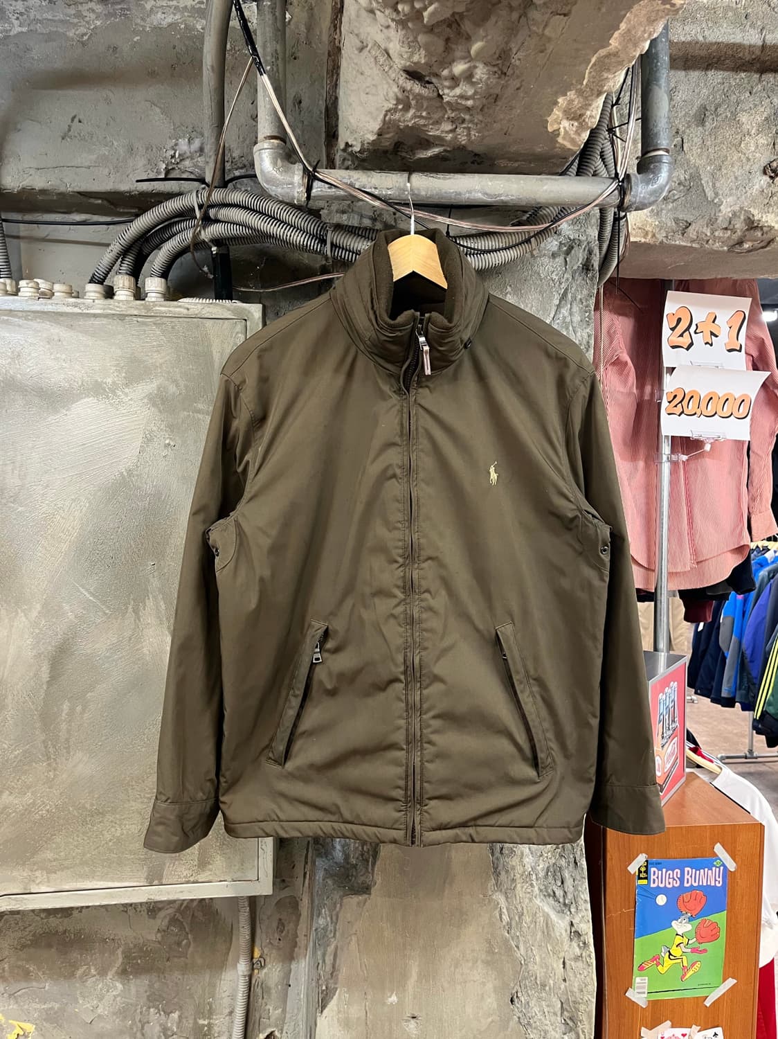 폴로 랄프로렌 페리 자켓 카키 M #csz3012 상품이미지1