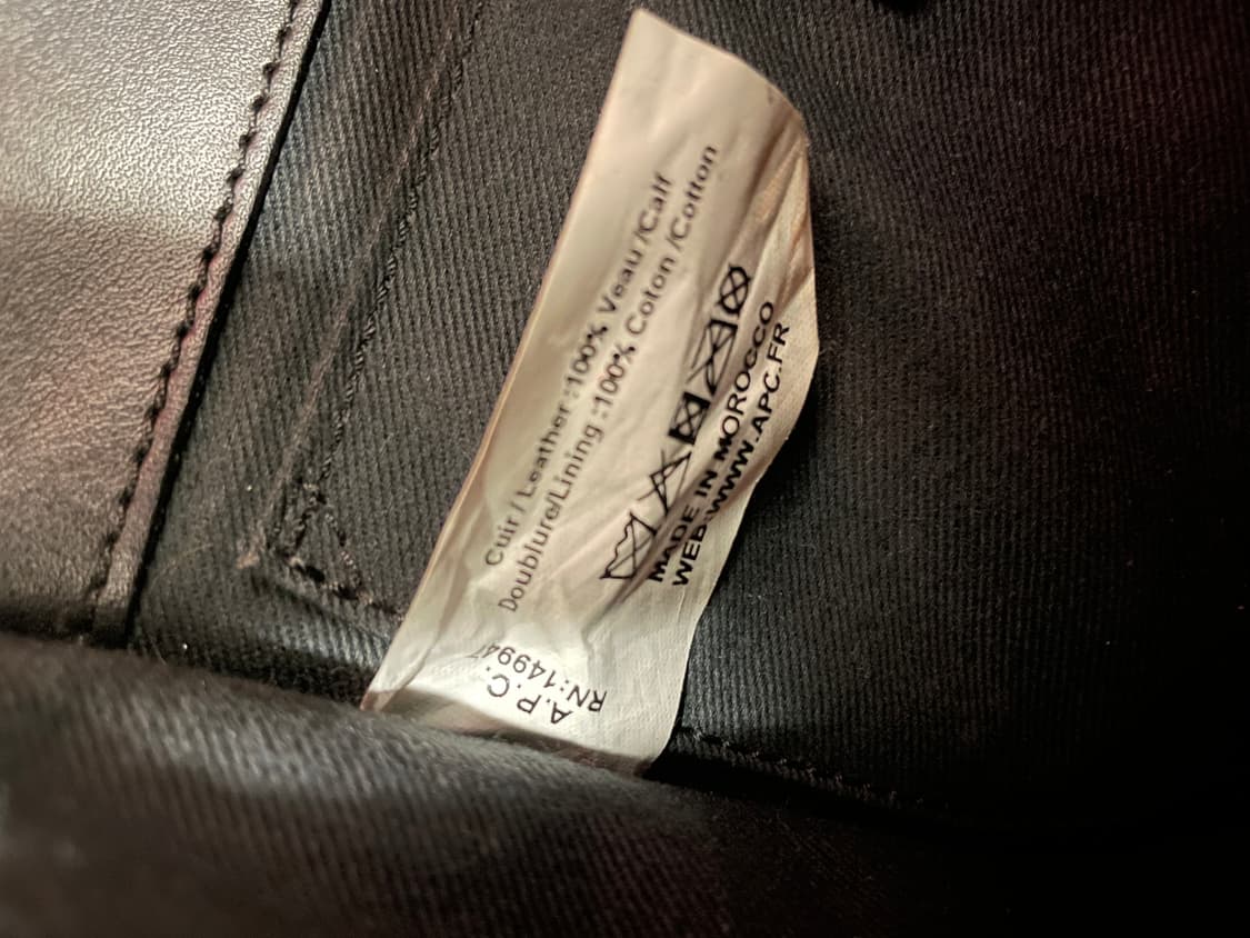 A.P.C (아페쎄) 베티백 블랙 상품이미지9