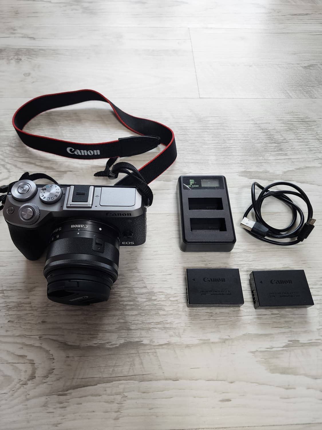 캐논 EOS M6 MARK II + 번들렌즈(15-45) 미러리스셋 팜 상품이미지1