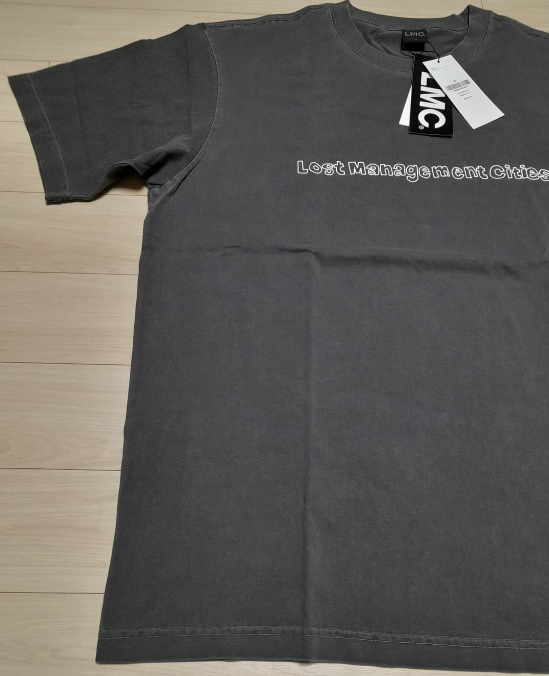 💥(새상품) LMC 피그먼트 다잉 챠콜 (XL)  
 상품이미지4