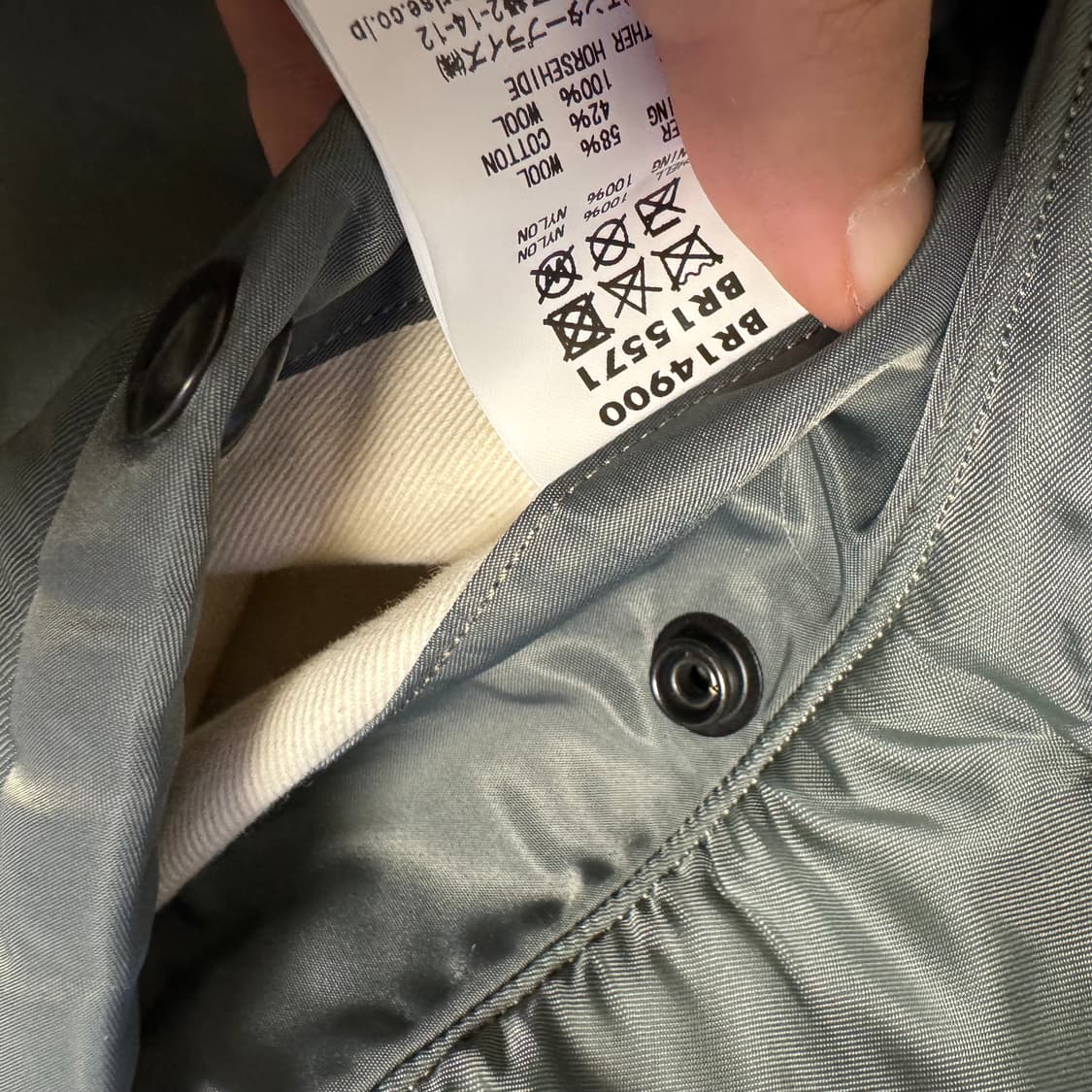 [M]버즈릭슨 알버트터너 ma-1 세이지그린 상품이미지8