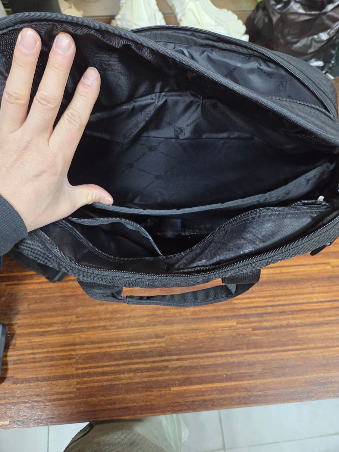 블랙야크 서류가방 노트북가방 크로스백 겸용 백팩  상품이미지6