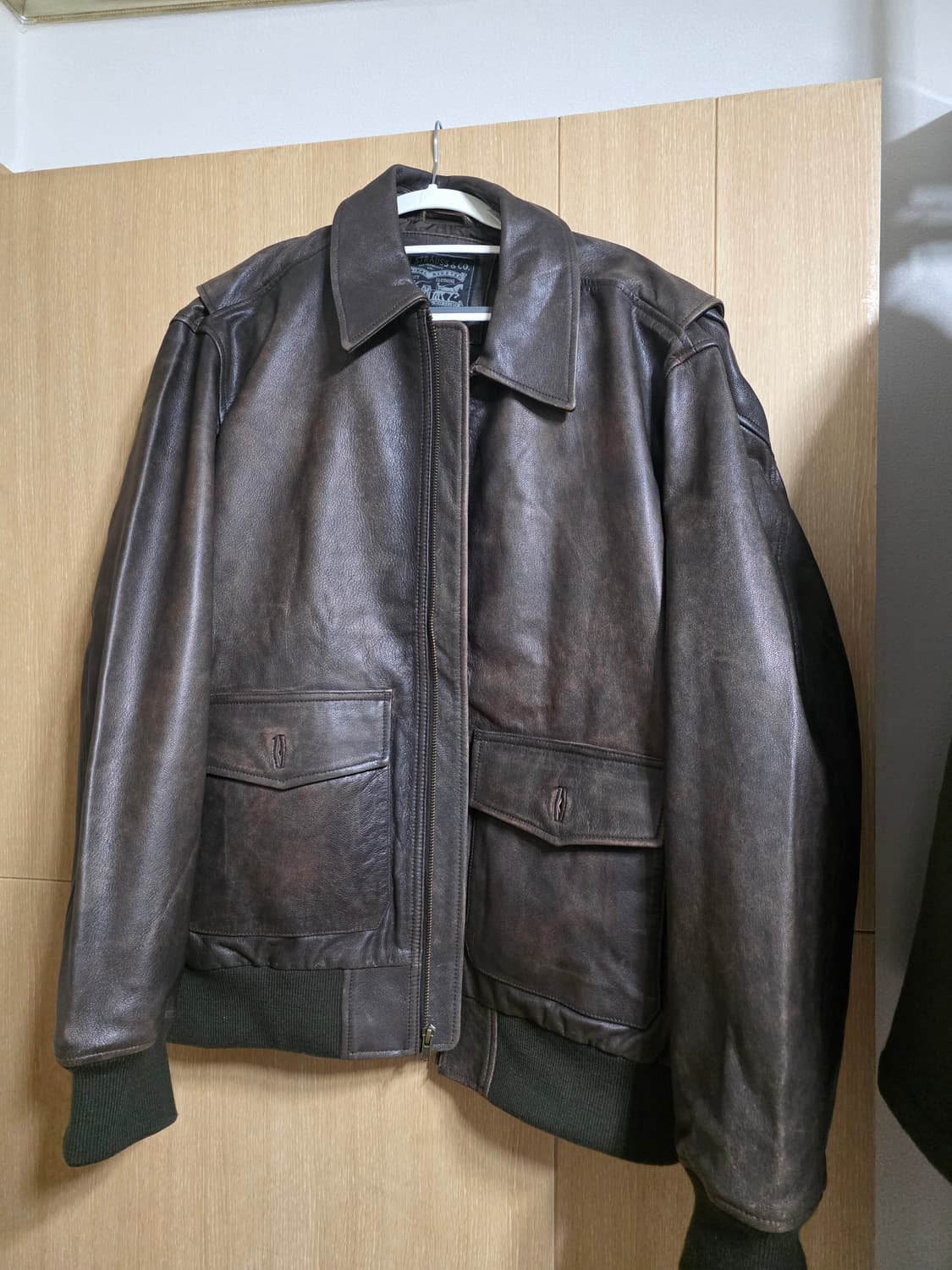 리바이스 a2 가죽자켓 상품이미지1