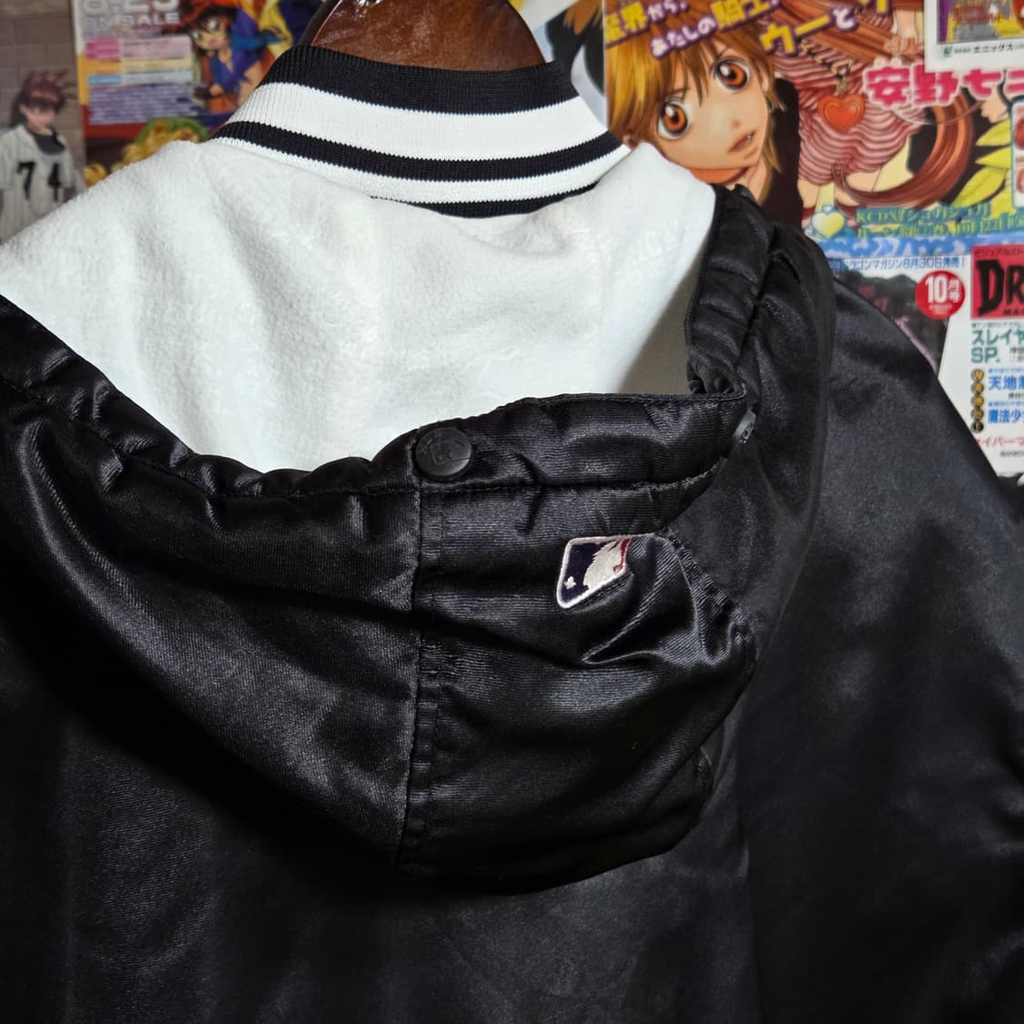 00S 엠엘비 시카고 레이어드 후드 스타디움 바시티 상품이미지8