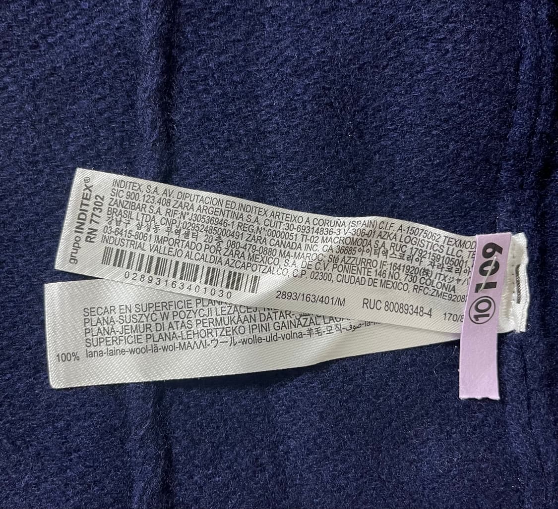 ZARA/ 자라 울100% 니트자켓 상품이미지6