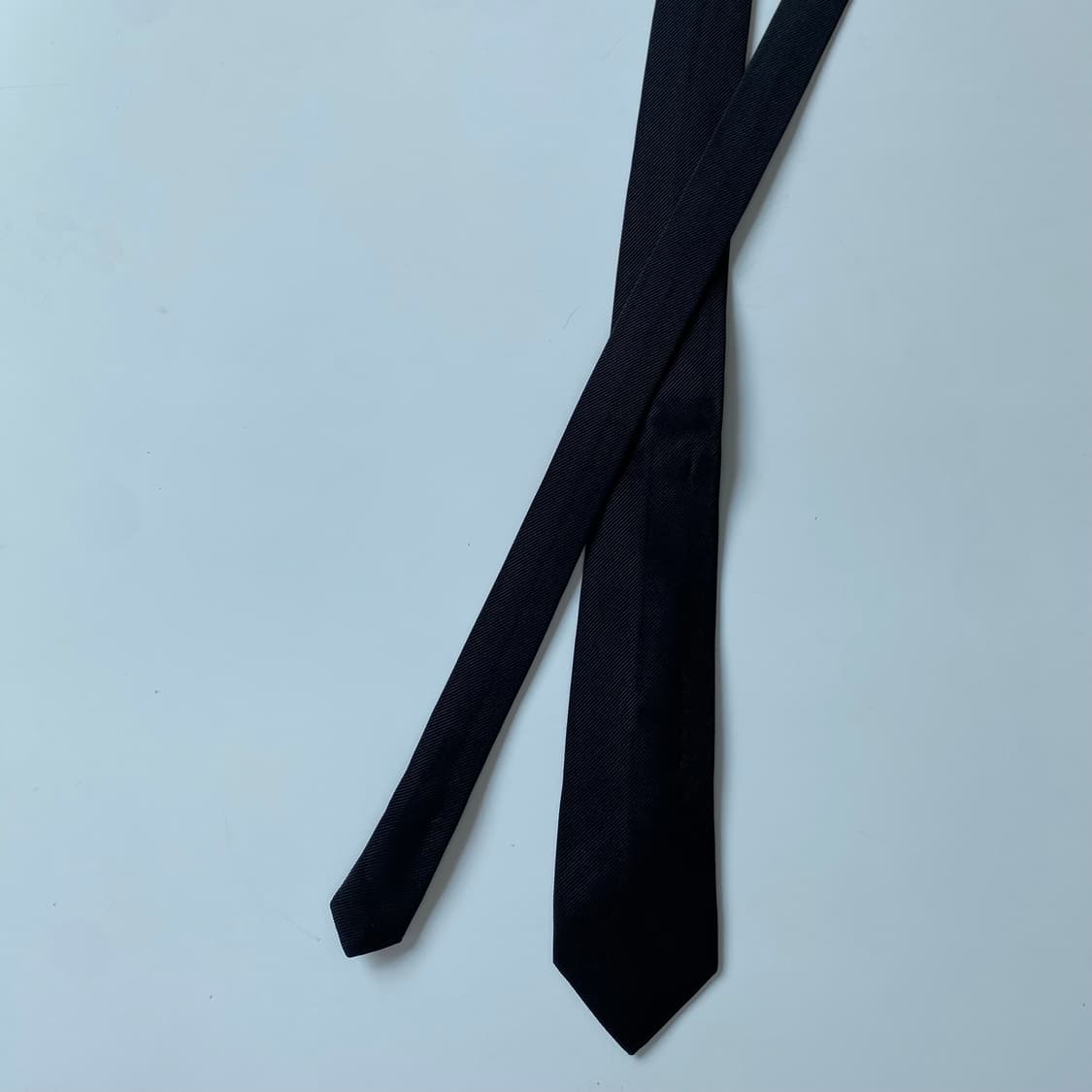신형 돌체 앤 가바나 (D&G) 슬림 정품 블랙넥타이5.7cm 상품이미지7