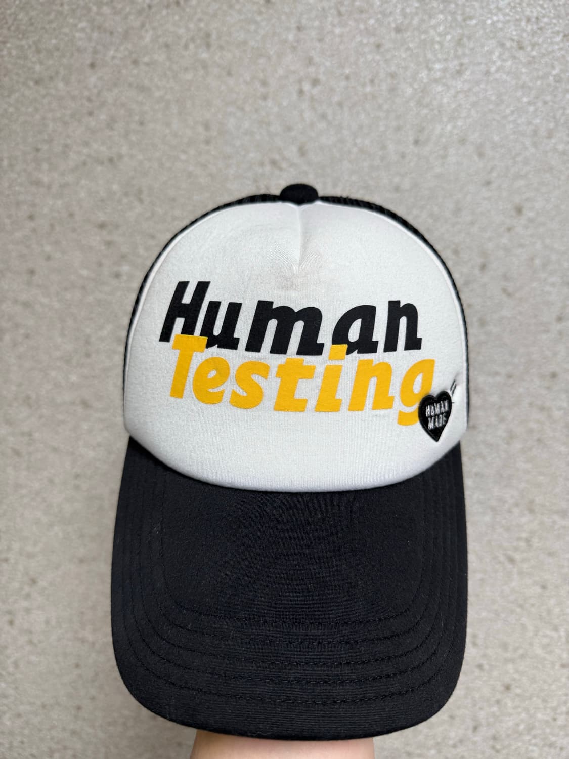 휴먼메이드 X 에이셉라키 휴먼테이스팅 매쉬캡 볼캡 상품이미지1