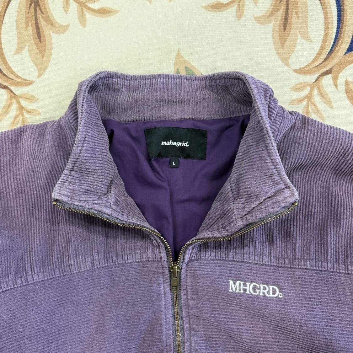 (L)마히그리드 Mahagrid 코듀로이 자켓(퍼플) 상품이미지2