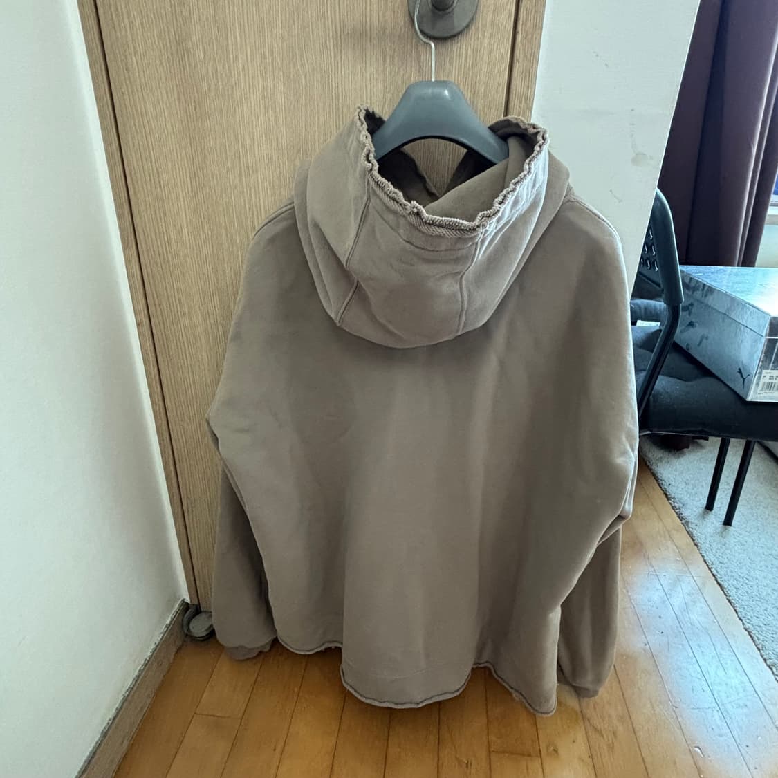 블랙아웃 후드티 S 상품이미지2