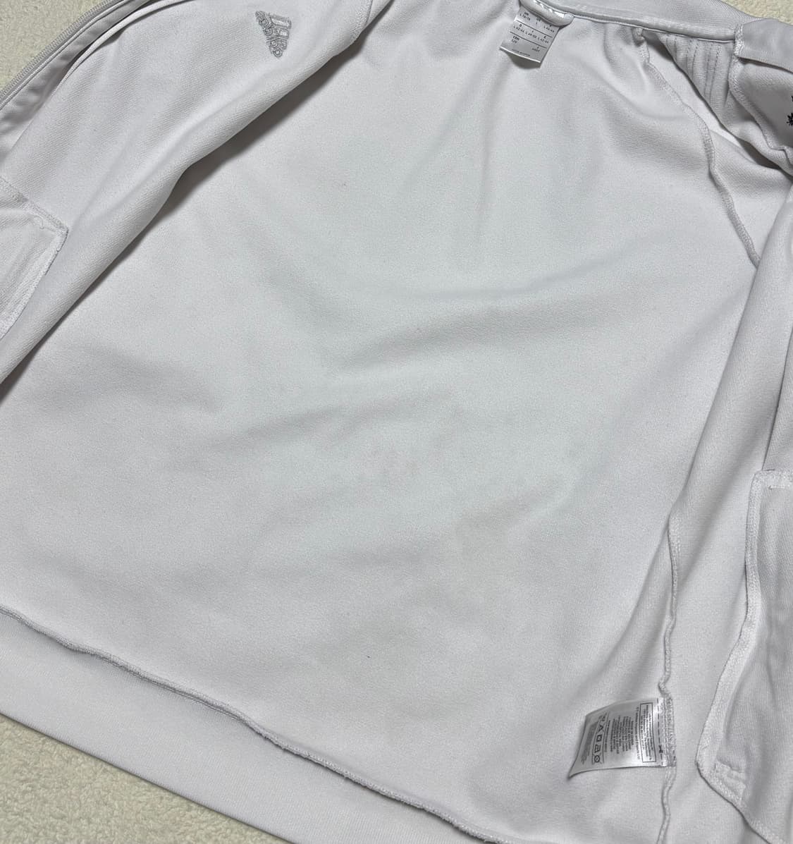 아디다스 화이트 실버 흰실 독일 져지 상품이미지6