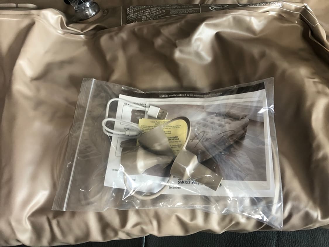 스위스알파인클럽 트윈 에어베드 싱글2개 상품이미지8