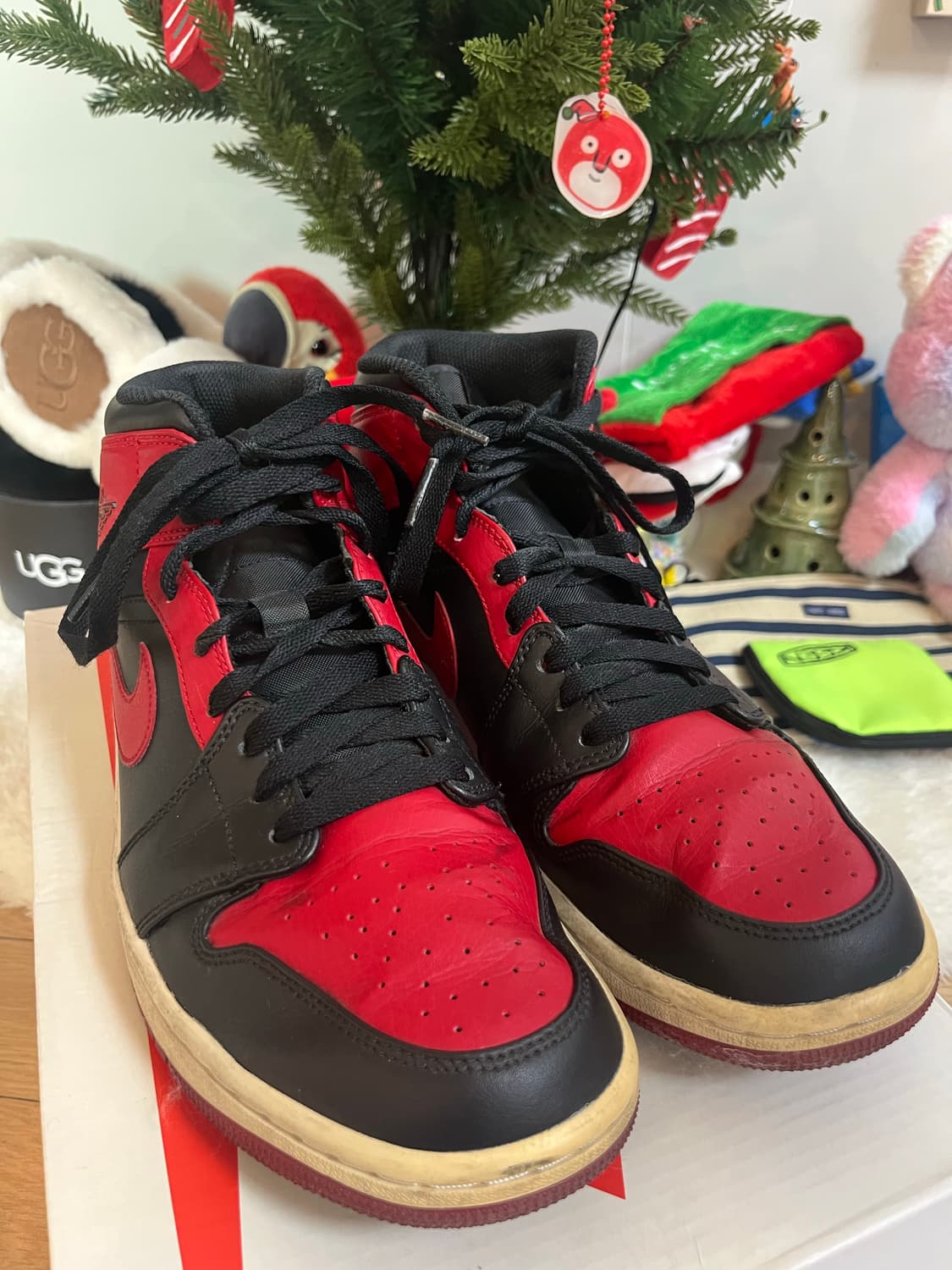 [신발]나이키 조던1 브레드 미드 265 상품이미지2