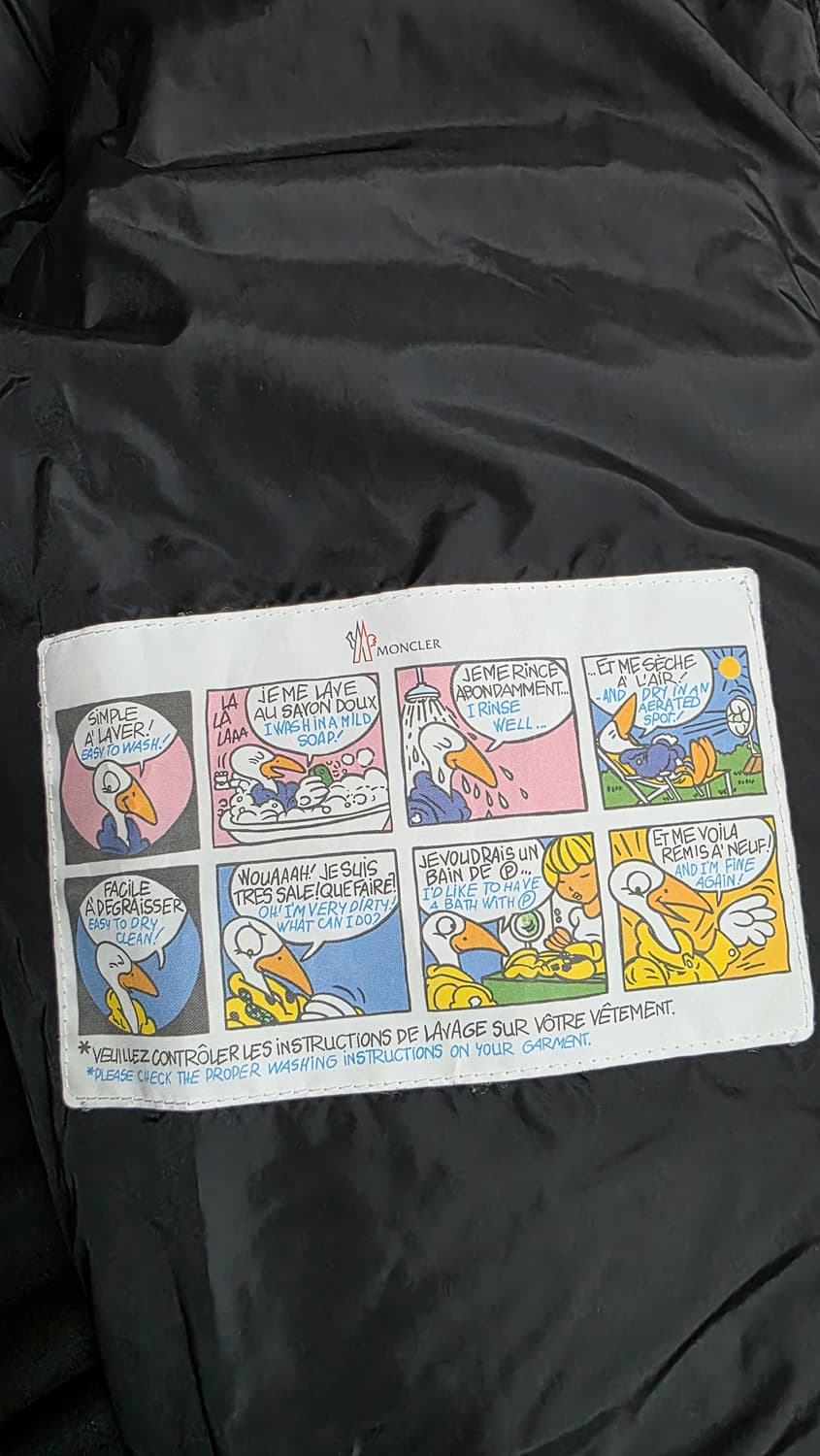 [새상품급,4]몽클레어 클루니 블랙 리얼퍼 상품이미지5