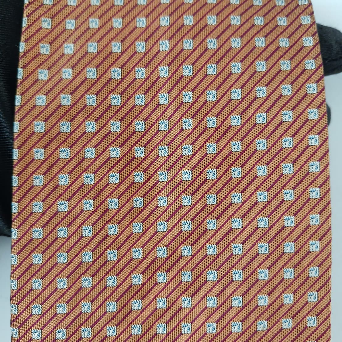 니노 세루티 실크 지오메트릭 넥타이 9.8cm A+등급 A19170
 상품이미지6