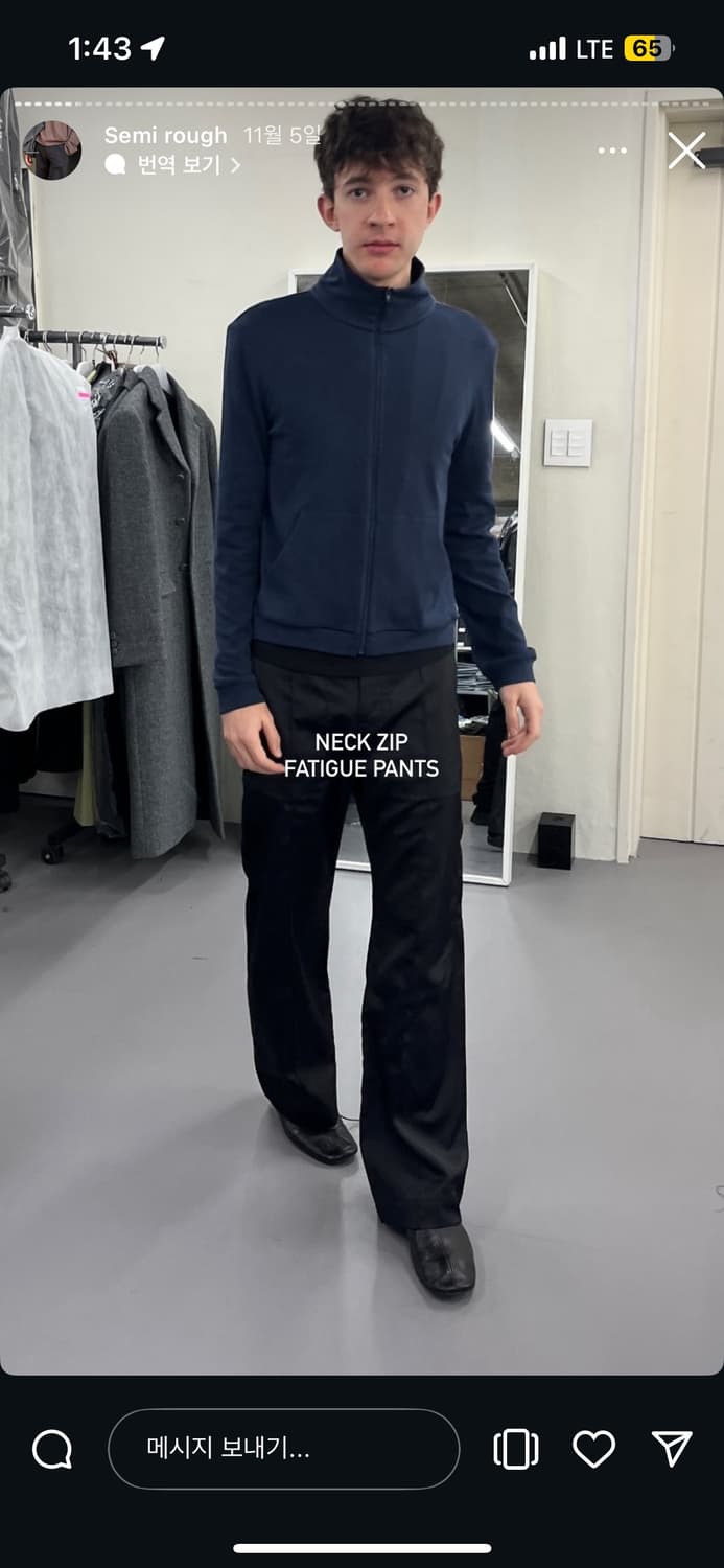 머듈 퍼티그 팬츠 블랙 4 상품이미지2