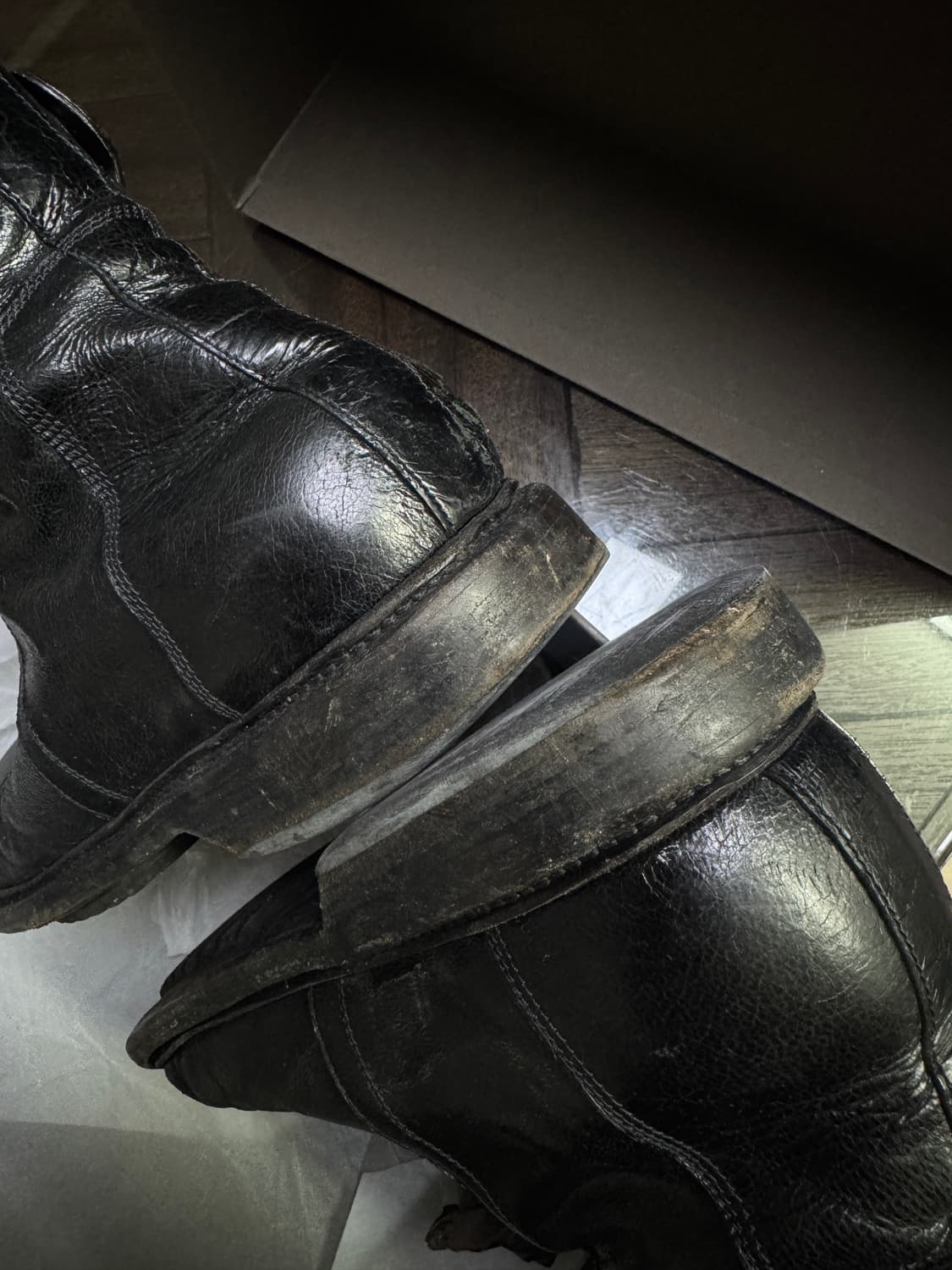 릭오웬스 사이드집업 부츠 41 상품이미지5