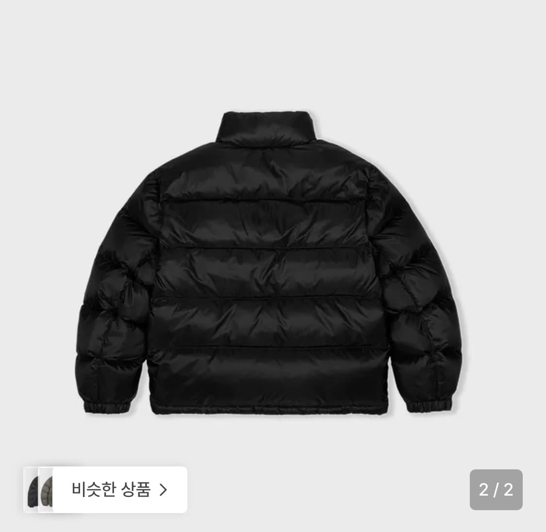 예스아이씨 패딩 5B Fond Down Jacket Black 상품이미지2
