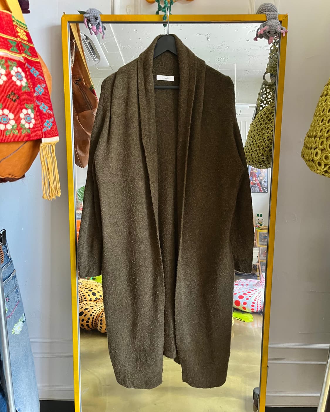 niko and . . . Mohair Knit Long Cardigan 상품이미지3