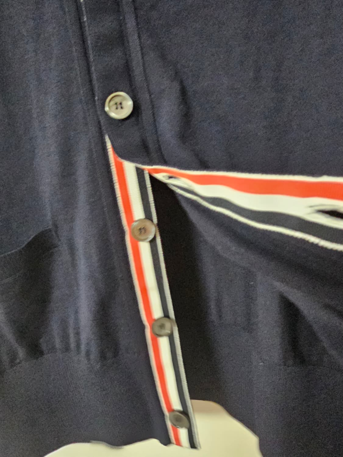 톰브라운 24fw 사선완장 가디건(S급/3/정품) 상품이미지4