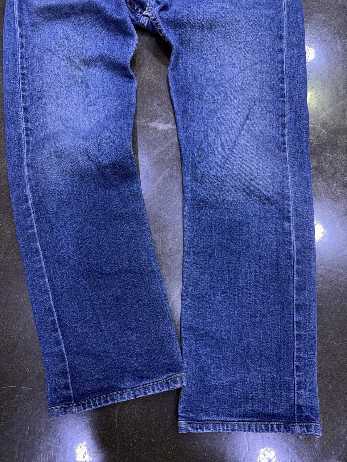 리바이스 513 슬림 스트레이트핏 중청 워싱 데님팬츠 32 상품이미지6