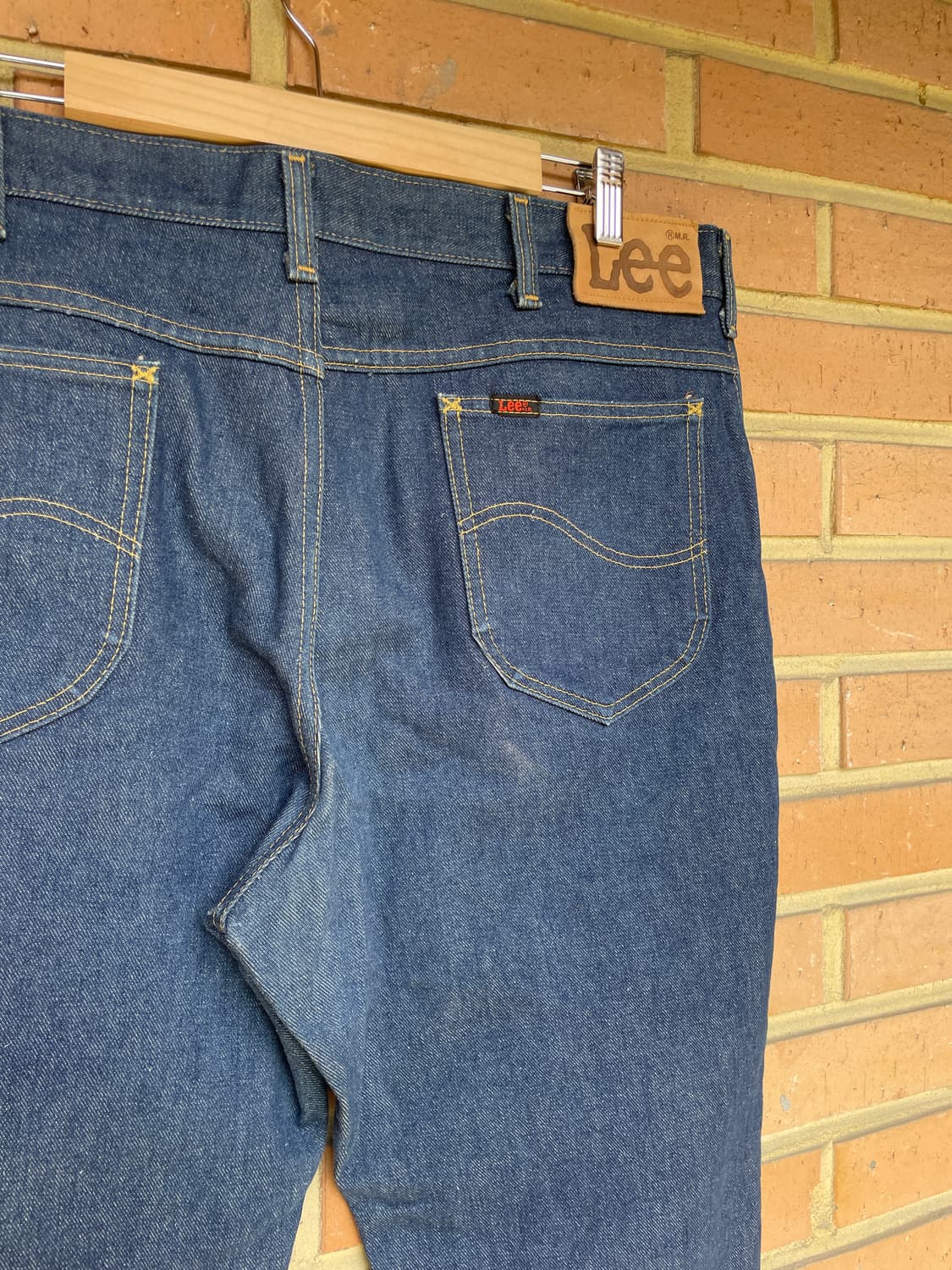 [38x32] 90s USA Lee 리 라이더스 진청 데님 팬츠  상품이미지3