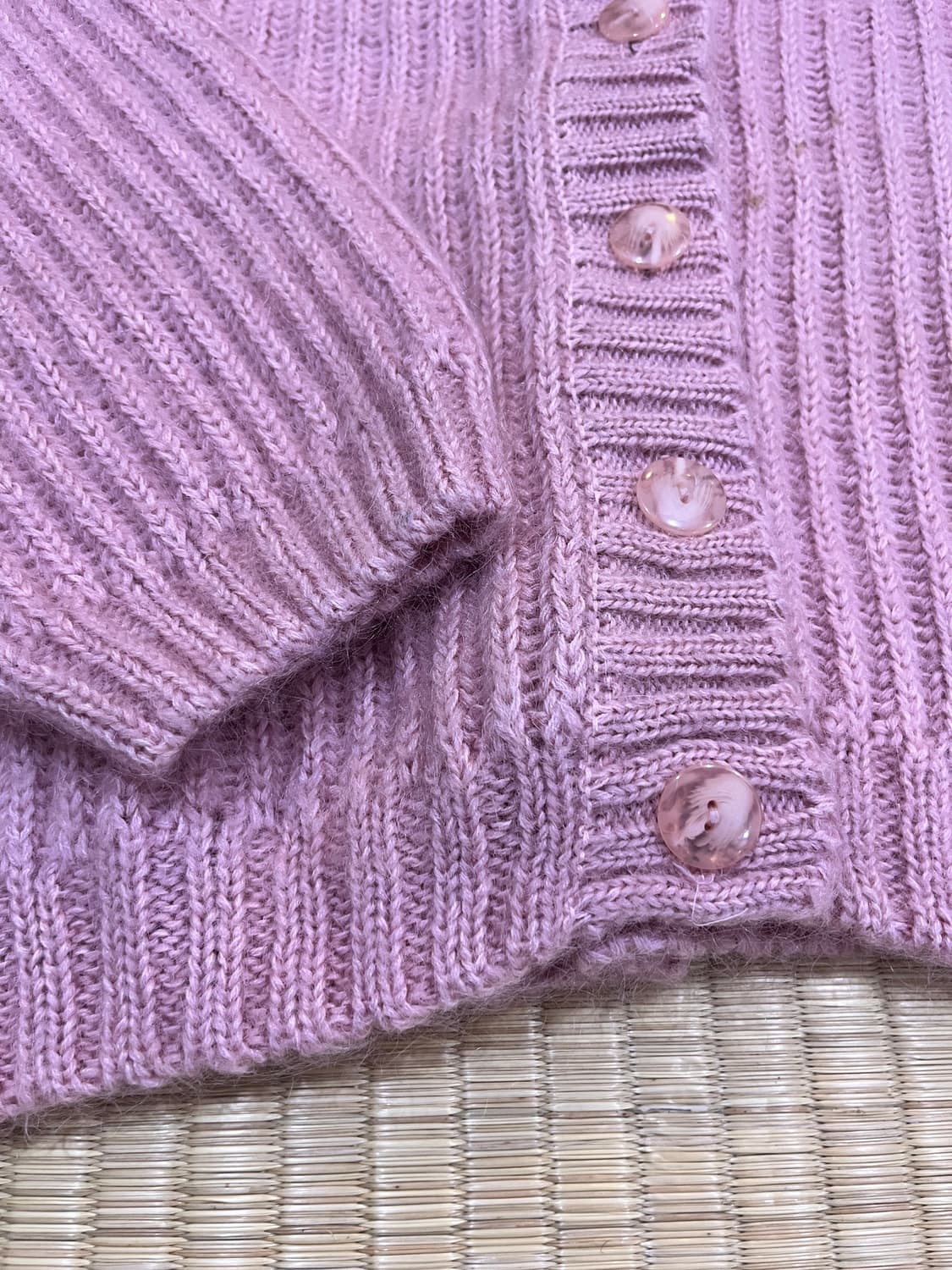 90s vintage L.L.Bean 모헤어 울 가디건 상품이미지5