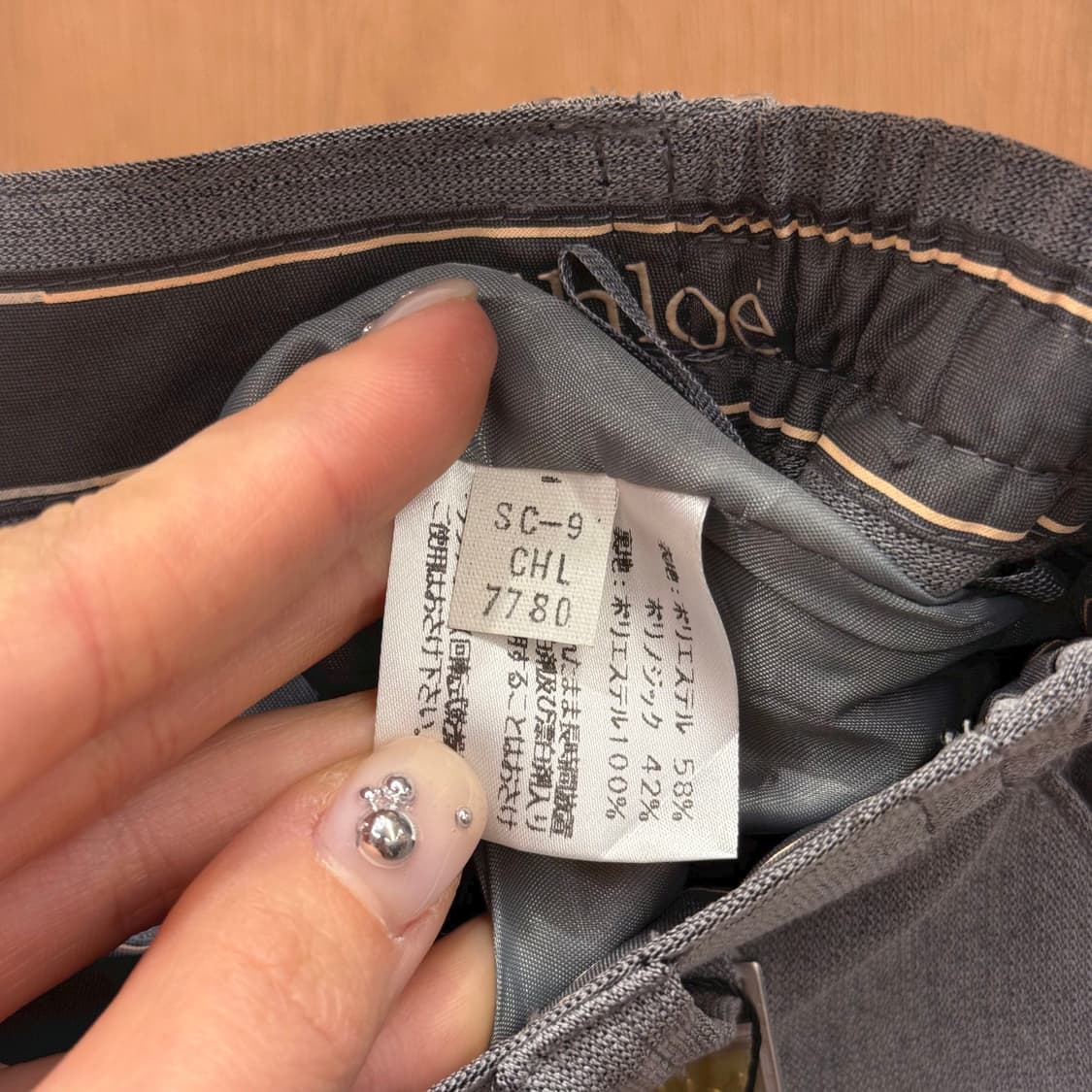 끌로에 하프 팬츠 슬랙스 핀턱 와이드핏 디테일 밴딩 반바지 그레이 상품이미지8