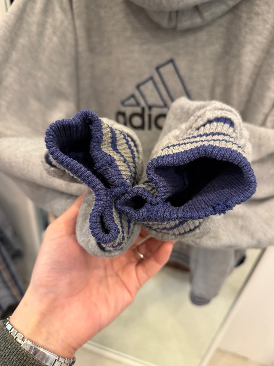 90s Adidas 아디다스 리버서블 스펠아웃 집업 자켓 상품이미지5