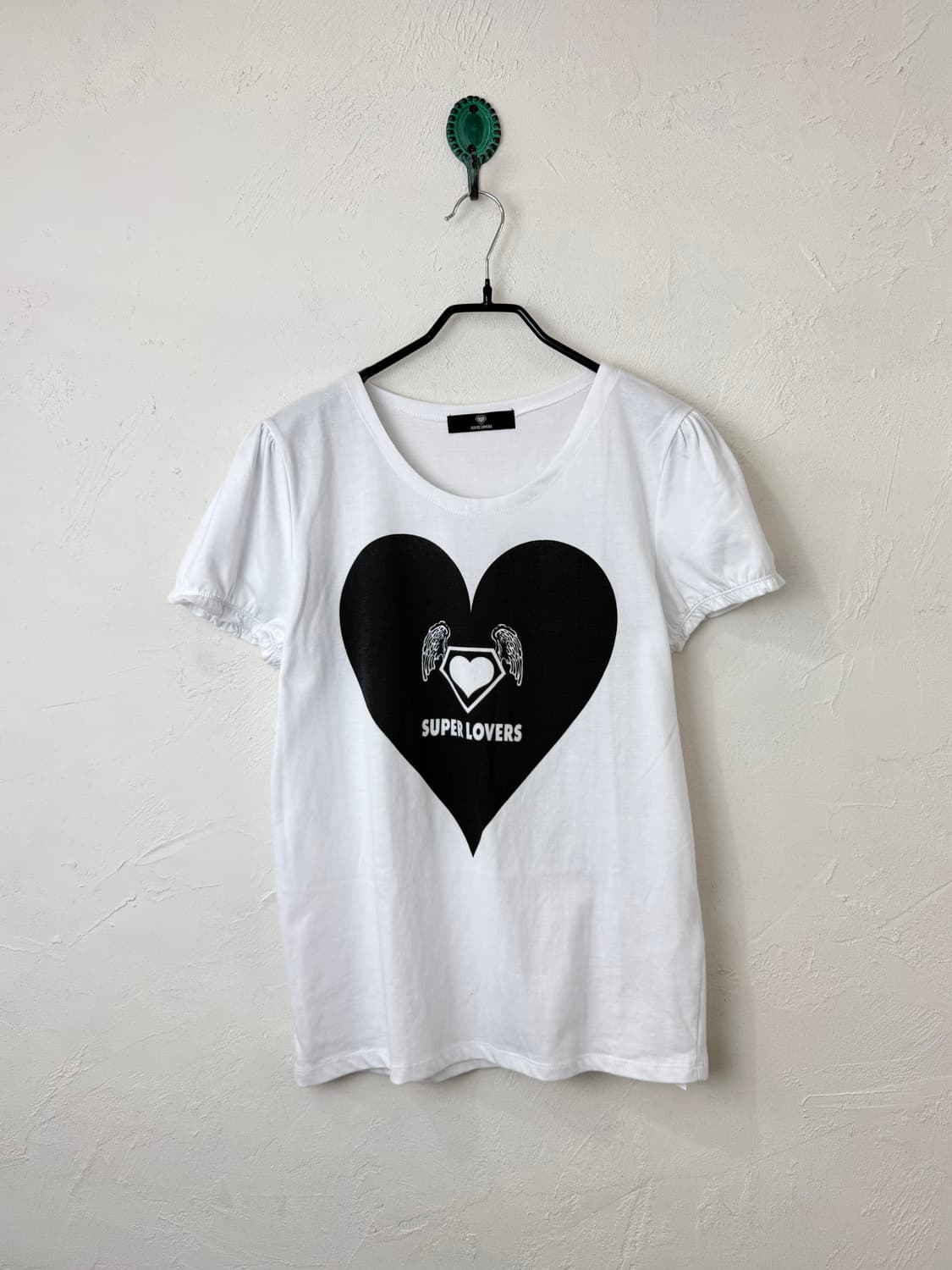 SUPER LOVERS 퍼프 슬리브 탑 상품이미지1