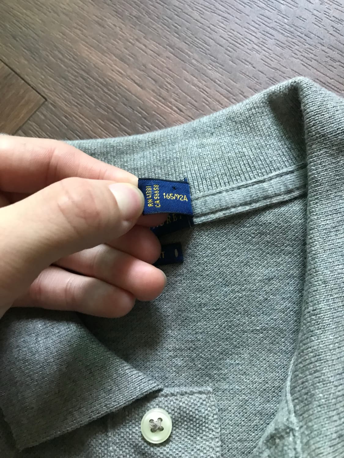 폴로 랄프로렌 빅 포니 그레이 여성용 카라티  상품이미지8