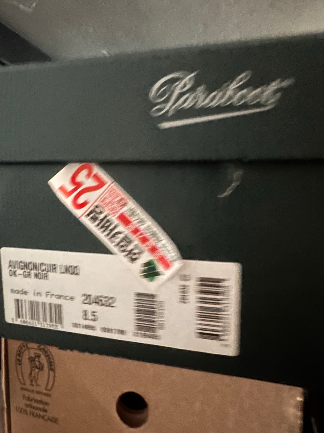 쿨거래 할인) 파라부트 X 드레익스 아비뇽 uk 8.5 블랙 상품이미지6