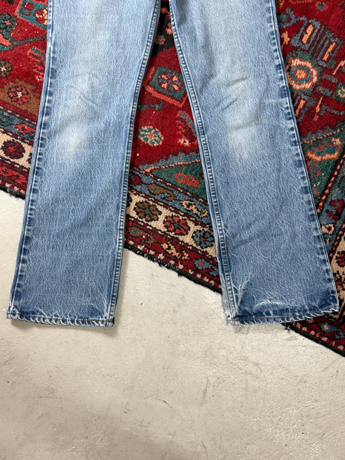 80's USA Made 빈티지 리바이스 517 오렌지탭 체인스티치 상품이미지7