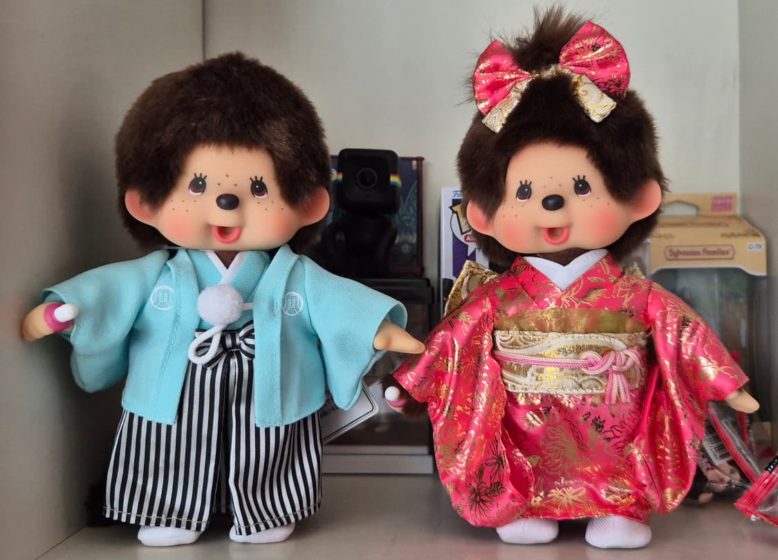 몬치치 기모노 커플세트 상품이미지1