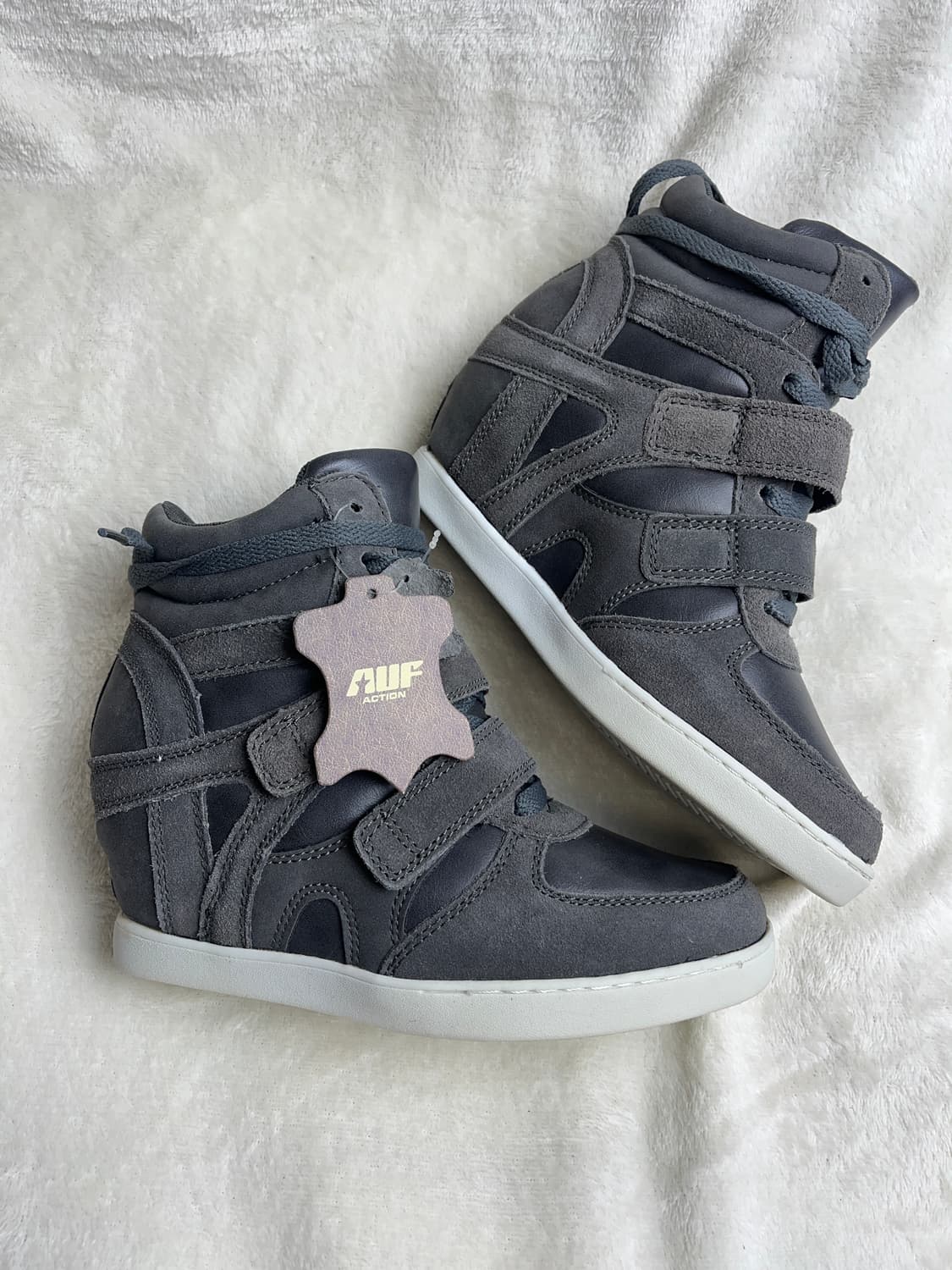 [230]  AUF ACTION 하이탑 웨지힐 스니커즈 || 아쉬ST 상품이미지2