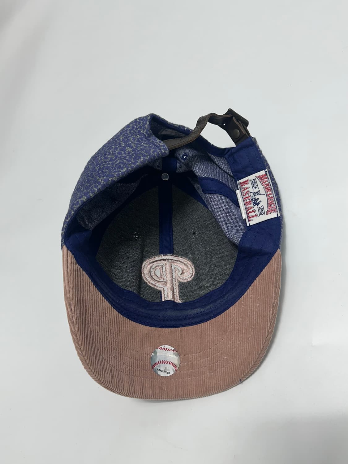 MLB 필라델피아 필리스 코듀로이 트위드 캡 상품이미지8