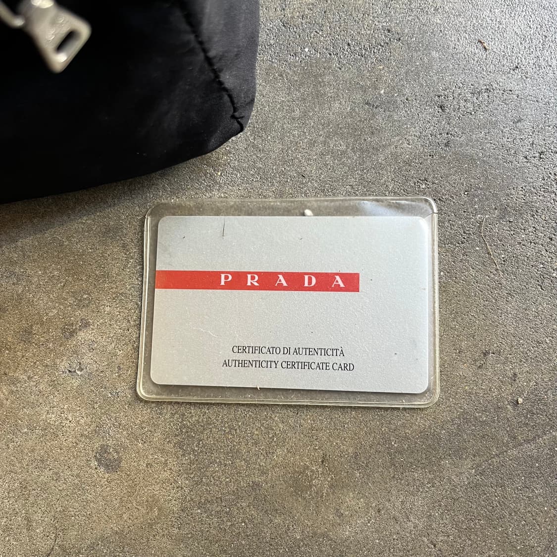 프라다 레드라인 미니 토트백 상품이미지5