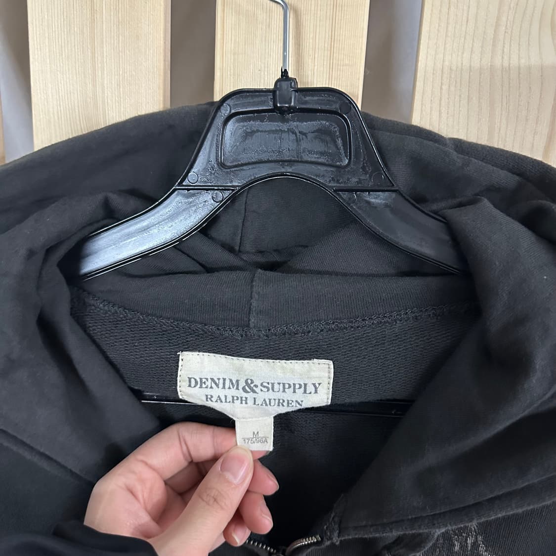 (M) 폴로 데님앤서플라이 후드집업 상품이미지5