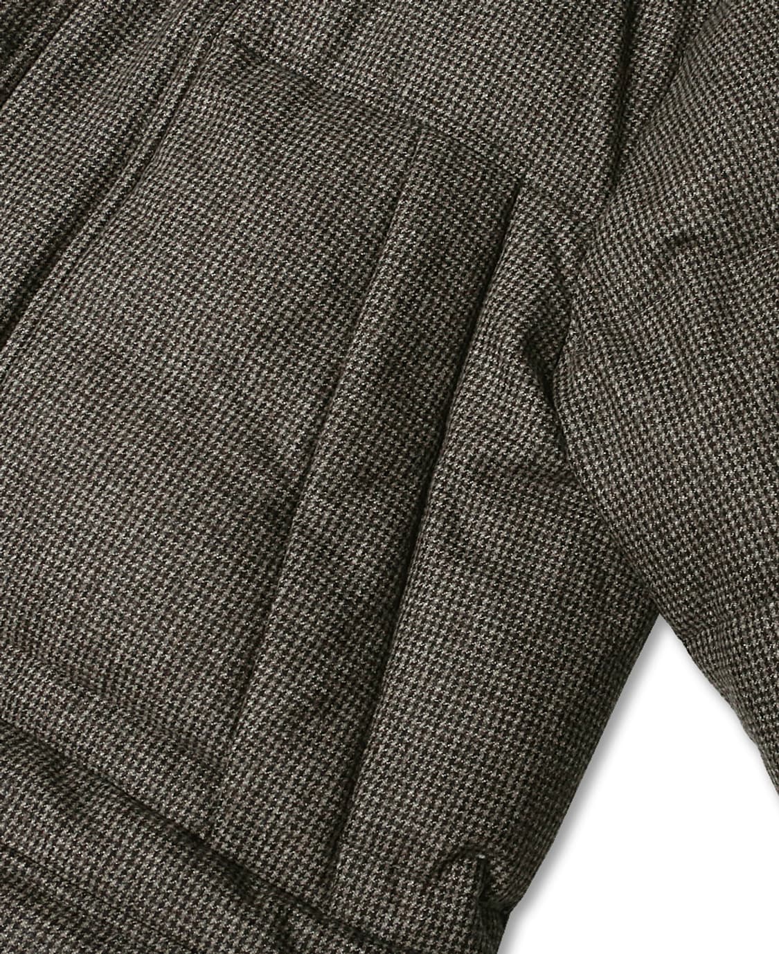 몬테도로 [Montedoro] 48 하운드투스 체크 후드 다운 패딩 자켓 상품이미지3