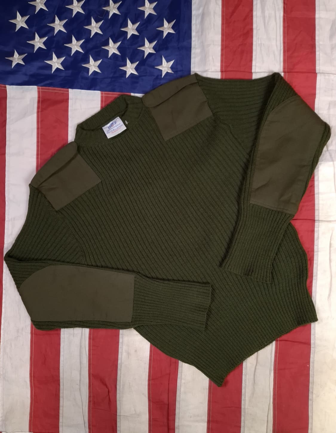 새제품 미군 지급용 울 코만도 스웨터 상품이미지1