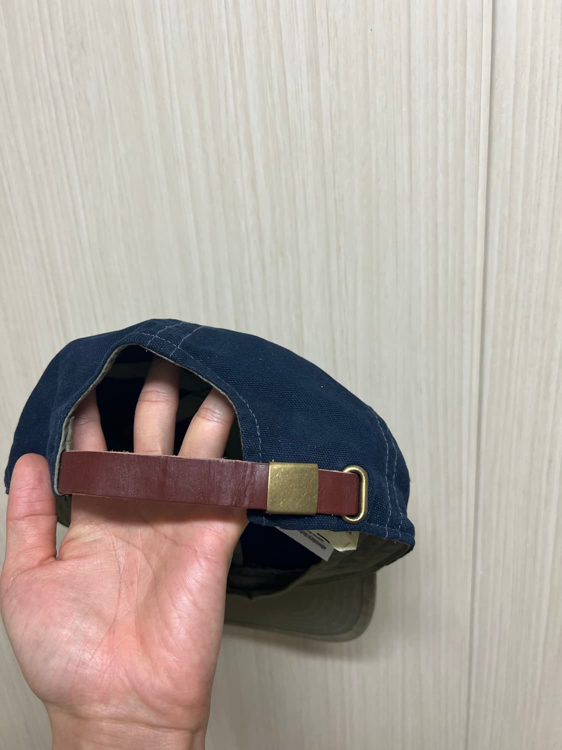 Khakis Stuff cap(navy) 상품이미지3
