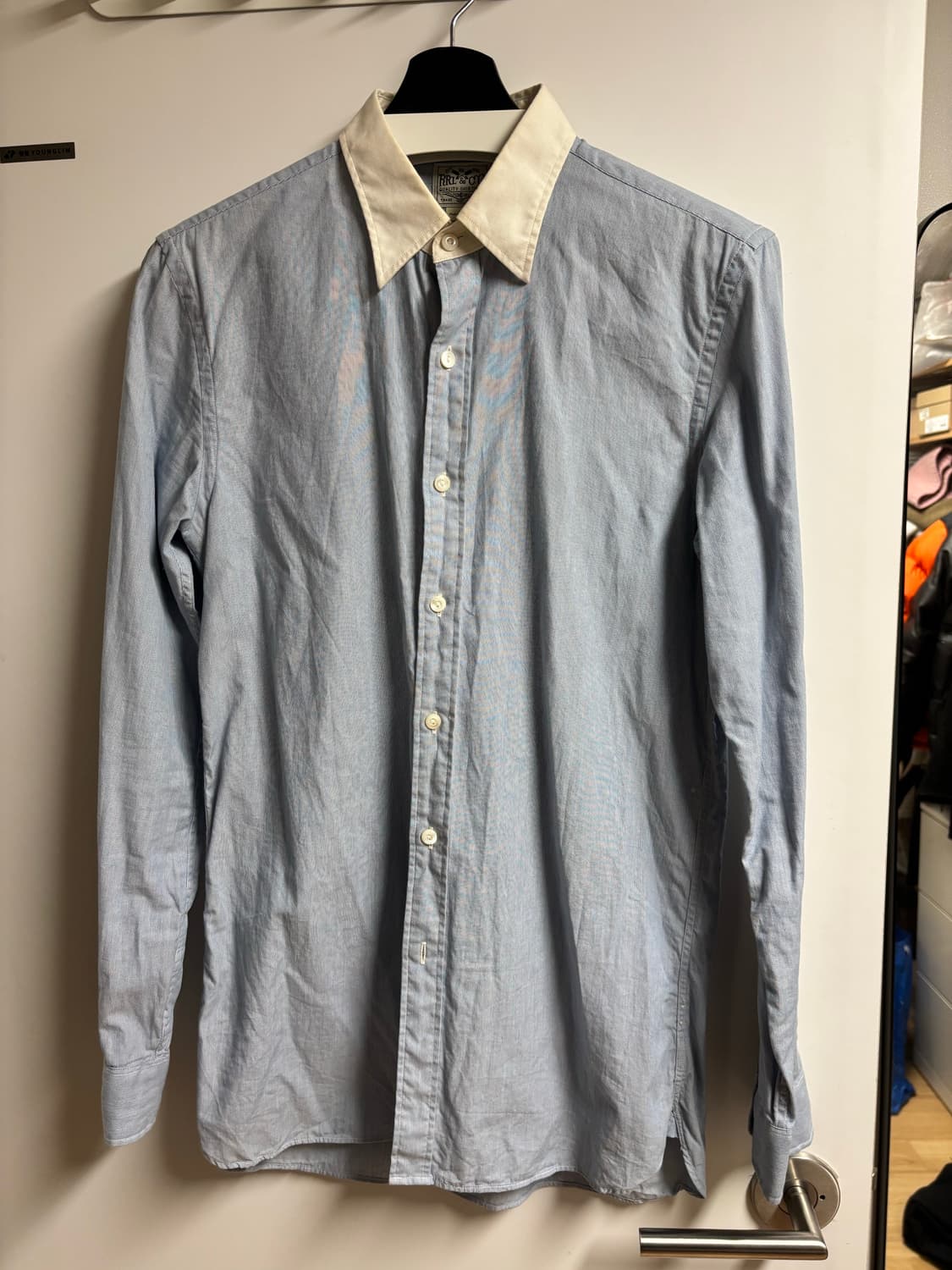 [15] RRL 드레스셔츠 화이트칼라 상품이미지1