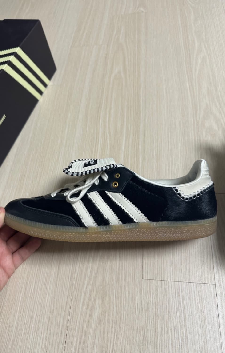 아디다스 / X 웨일즈 보너 포니 삼바 / 블랙 / 280 상품이미지5